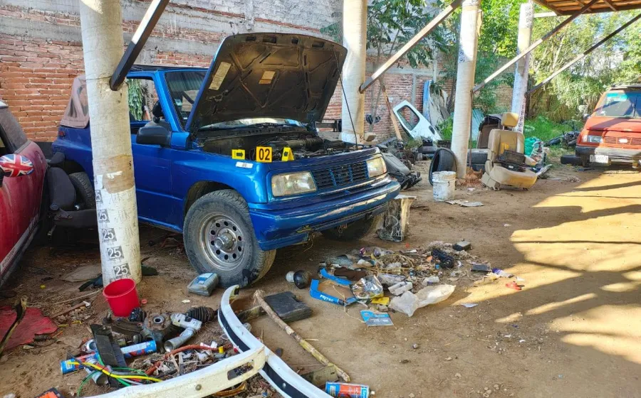 Fiscalía realiza cateo en un domicilio de Zaachila