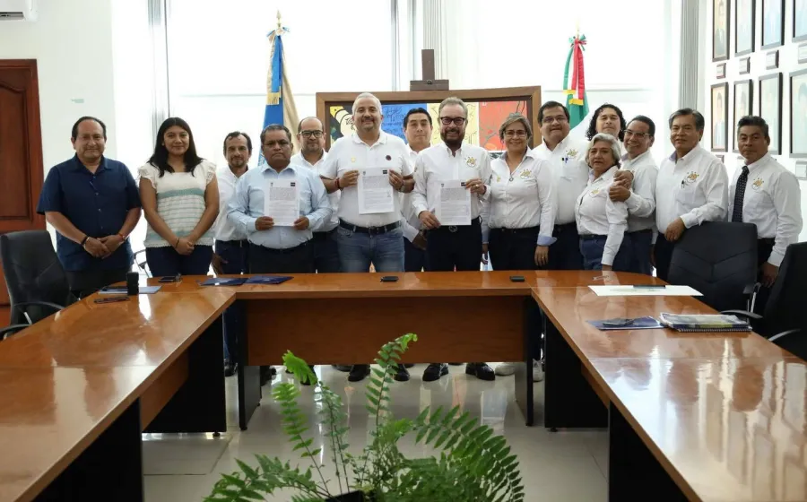 UABJO y STAUO firman convenio de revisión salarial anual