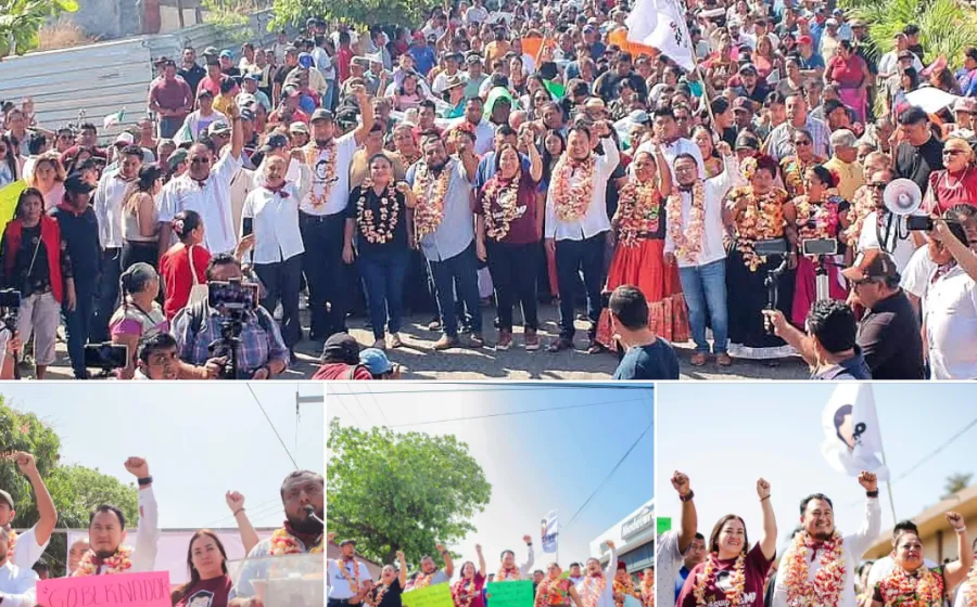Firme Respaldo a la Cuarta Transformación en Juchitán