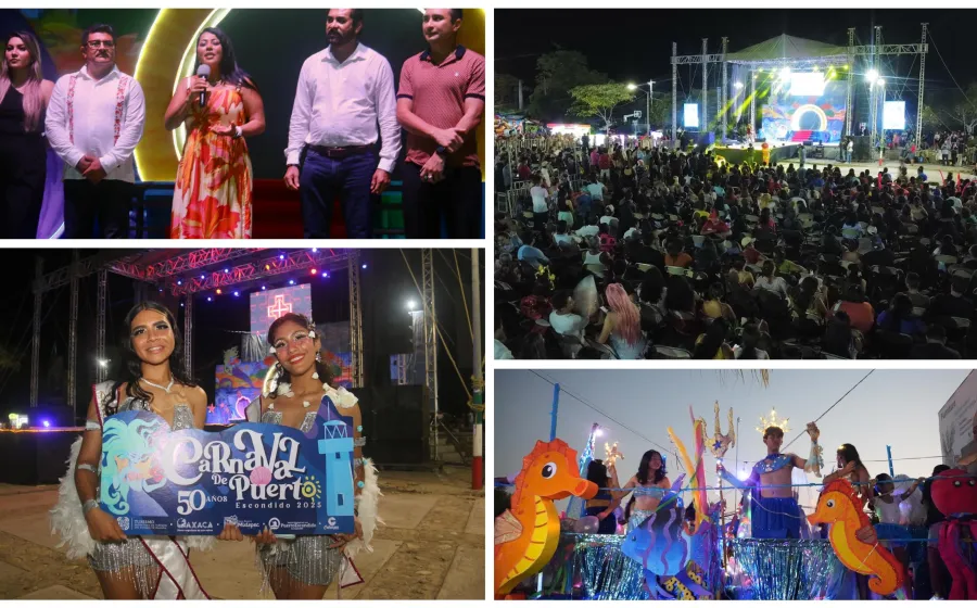 Inicia la gran fiesta de la Costa: el Carnaval de Puerto Escondido