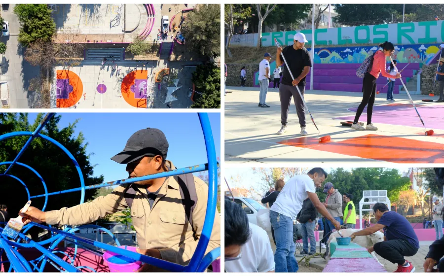 Realizan Tequio Vecinal en el Fraccionamiento Ríos