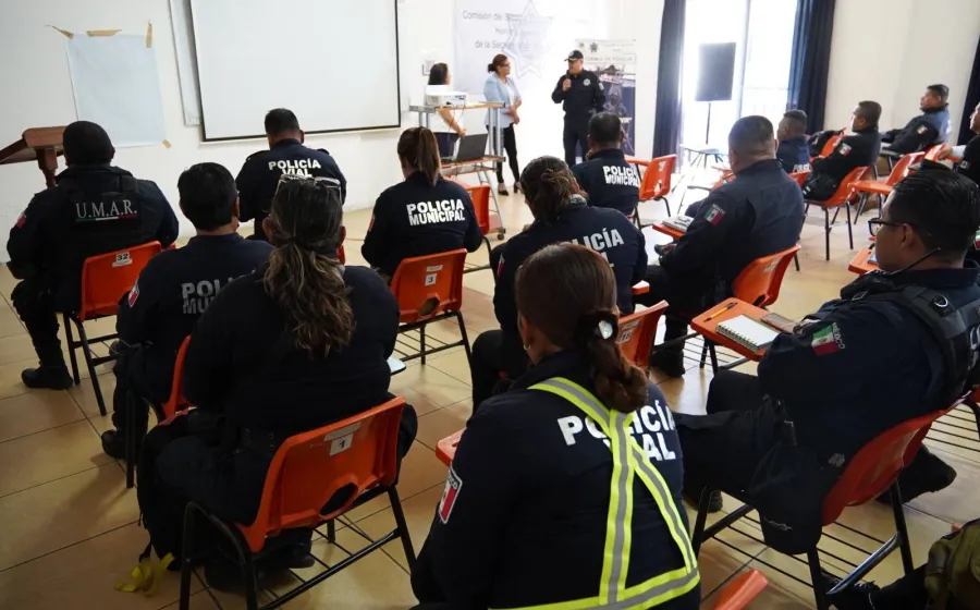 Personal de la Secretaría de Seguridad Vecinal recibe capacitación sobre DH