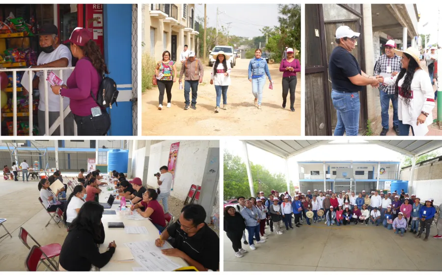 Activan en Xoxocotlán mega registro para programas Farmacias Bienestar y Mujer Primavera