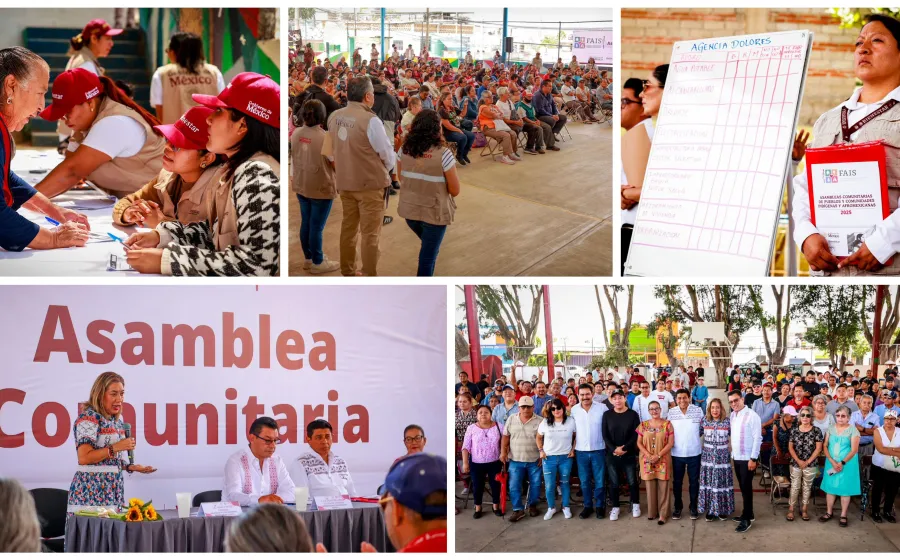 Instala delegación Bienestar comités de FAISPIAM de Oaxaca de Juárez