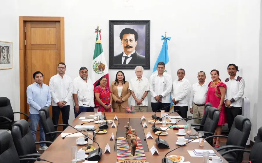 Refrendan Gobierno de Oaxaca y Guatemala lazos de cooperación bilateral