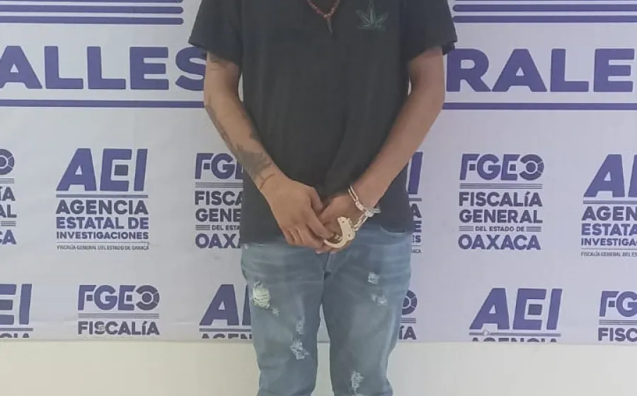 A prisión "El Guapito", se dedicaba a la venta de drogas en Juchitán