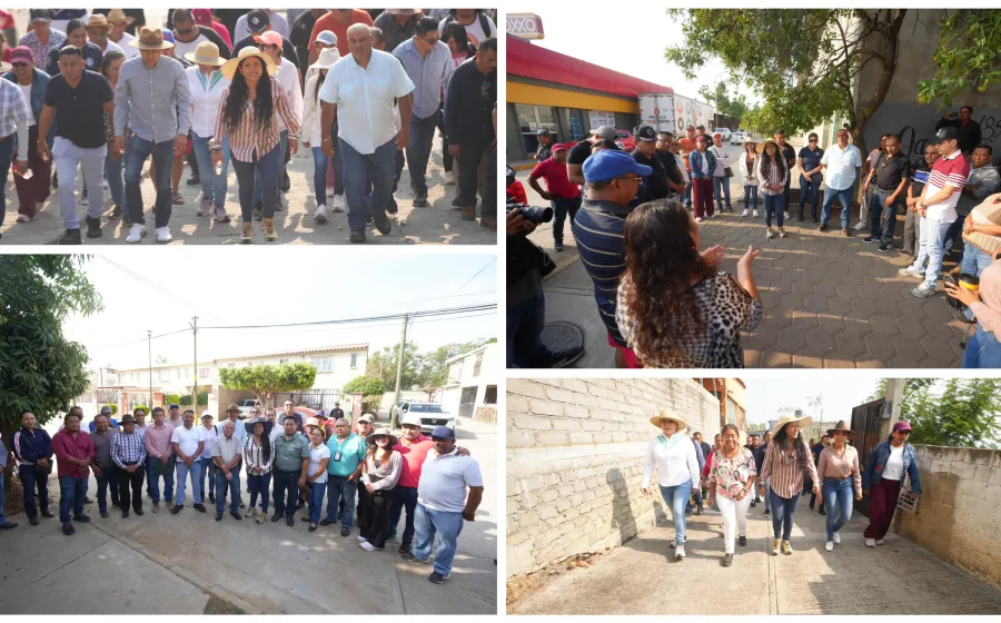 Nancy Benítez escucha y atiende a las familias xoxeñas