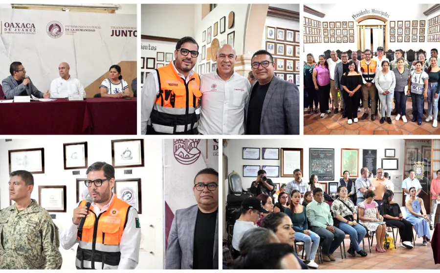 Agentes municipales se suman a las acciones de protección civil en la capital