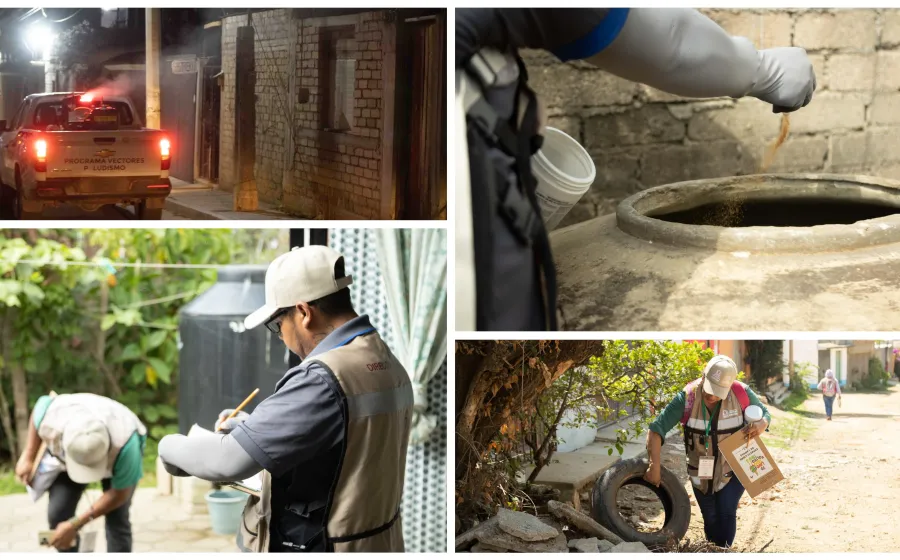 Xoxocotlán refuerza campaña contra el dengue: La prevención comienza en casa