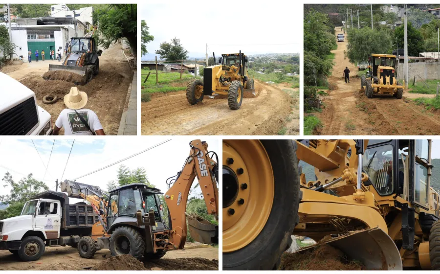 Avanzan trabajos de limpieza y rastreo de calles en colonias de Xoxocotlán
