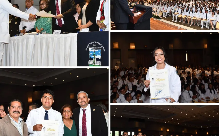 240 nuevos médicos entrega la UABJO a la sociedad oaxaqueña