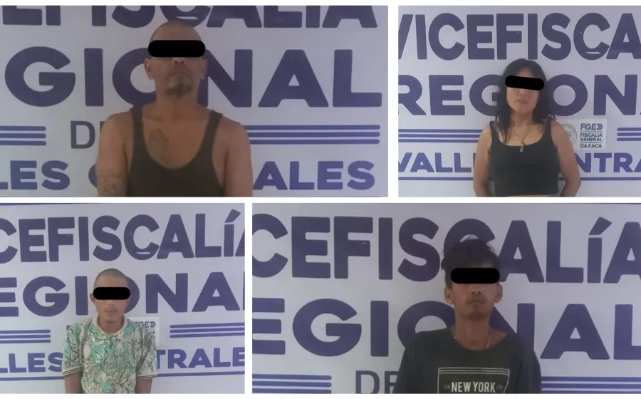 Llevan a cuatro ante el juez por narcomenudeo quienes operaban en Juchitán