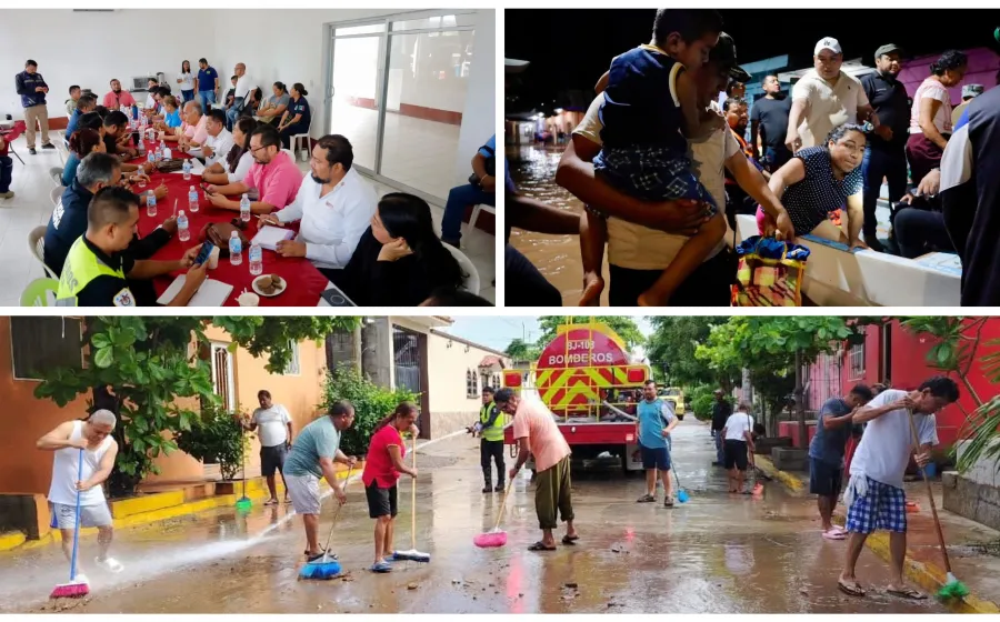 Gobierno de Juchitán pone a salgo a damnificados por Erick