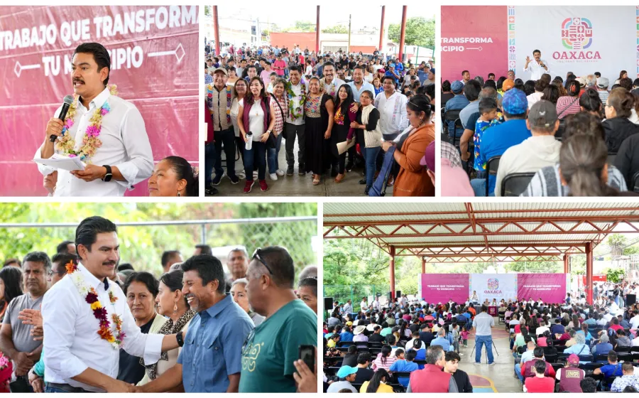 Ray Chagoya recorre agencias con acciones que responden a las necesidades del pueblo