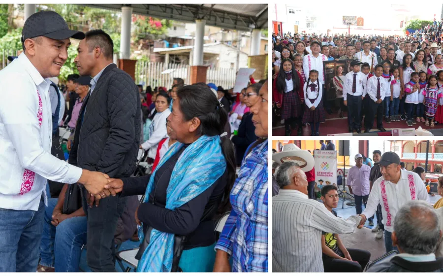 Participa Nino Morales en gira de trabajo por la Sierra Mazateca