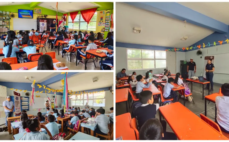 Xoxocotlán fortalece prevención del delito en 2 mil 400 estudiantes