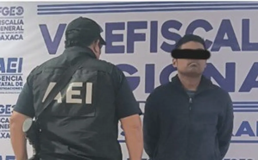Fiscalía aprehende a sujeto por tentativa de feminicidio cometido en San Pablo Huixtepec