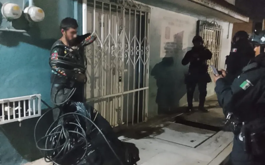 Policía Municipal detiene a una persona por el por el presunto delito de robo