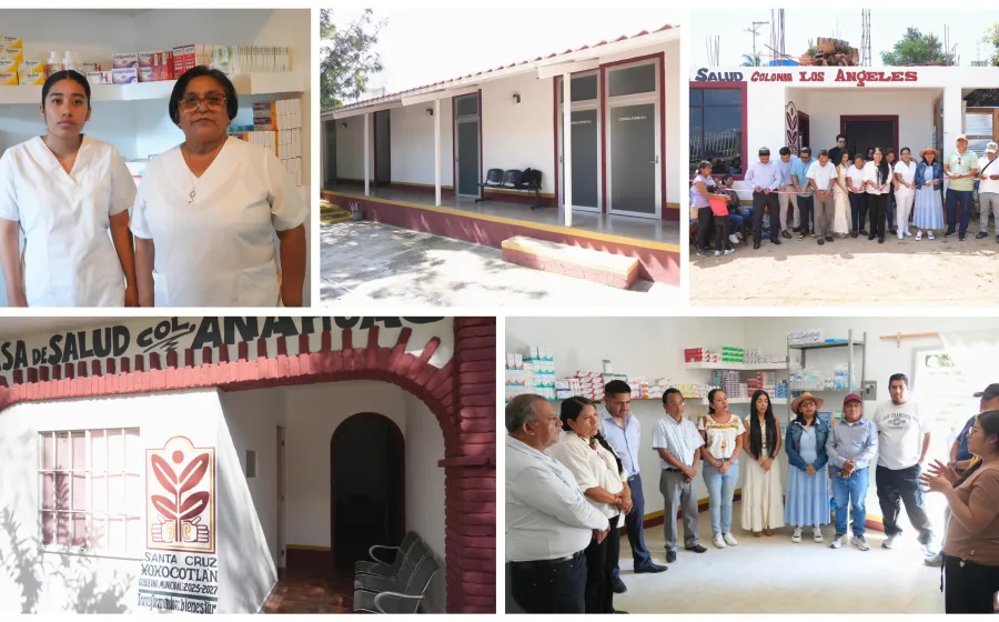 Reabre Nancy Benítez casas de salud en colonias prioritarias de Xoxocotlán, suman 16