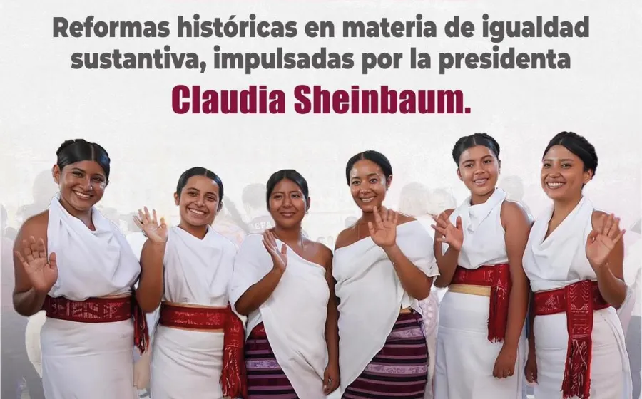 ¡Es tiempo de mujeres!