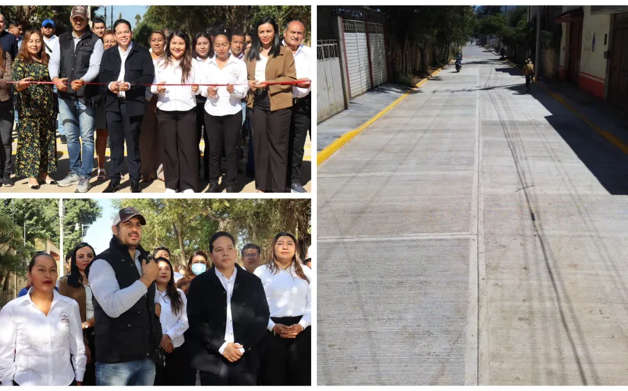 ¡Una obra más en Santa Lucía del Camino que genera bienestar!