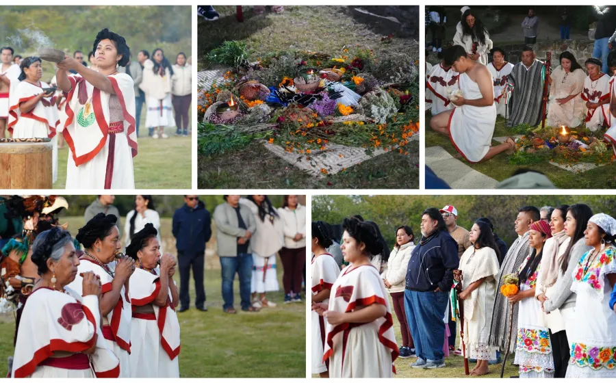 Un histórico ritual en Monte Albán, reafirma la identidad xoxeña