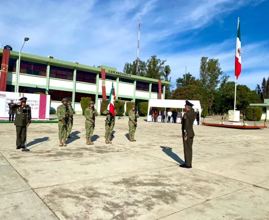 El Ejército Mexicano designa nuevo Comandante de la 28/a Zona Militar