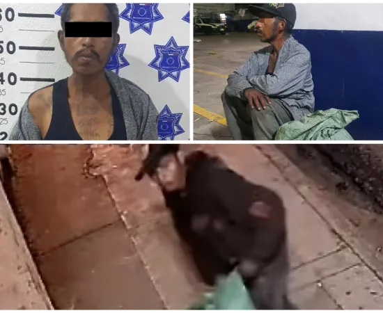 Policía Municipal detiene a persona señalada en redes sociales por robo de medidores de luz