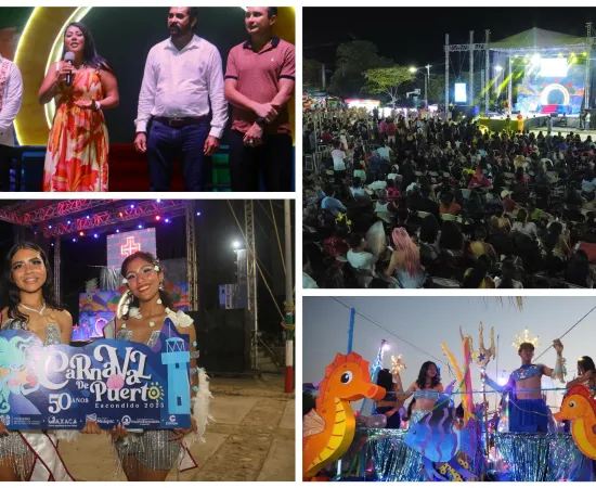 Inicia la gran fiesta de la Costa: el Carnaval de Puerto Escondido