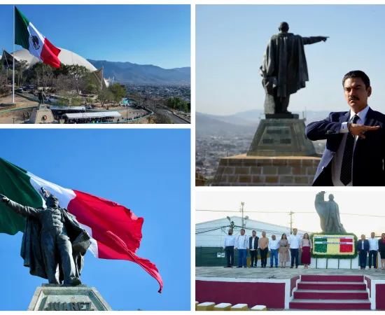 Cabildo de Oaxaca de Juárez conmemora el 219 Aniversario del Natalicio de Benito Juárez