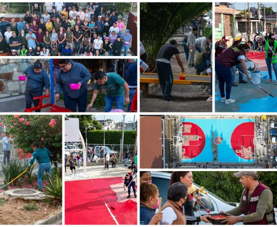 Realizan Tequio Vecinal en la Cuarta Etapa del Infonavit Primero de Mayo