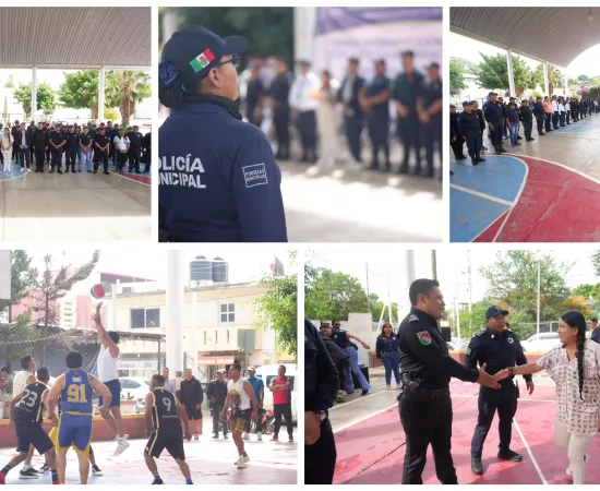 Xoxocotlán impulsa el deporte como herramienta de integración entre corporaciones policiales