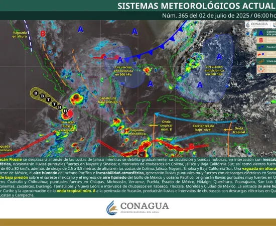 Continuará la inestabilidad atmosférica en la mayor parte de Oaxaca