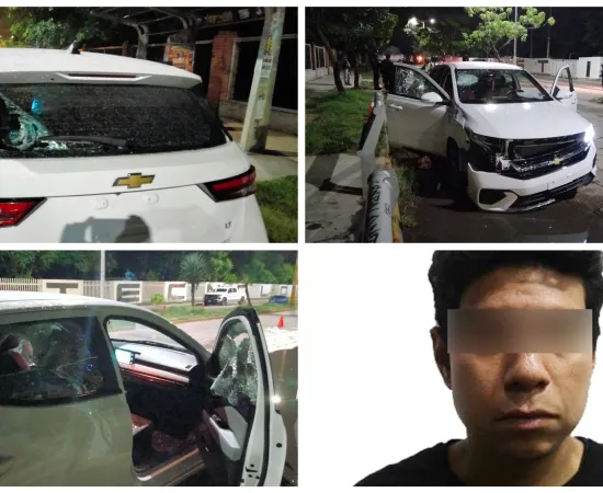 Policía Municipal detiene a una persona por presunto delito de daños