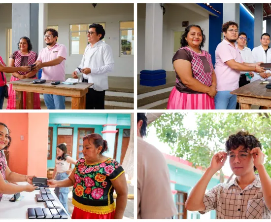 En Juchitán concluye brigada de salud visual “Viendo por Ti”