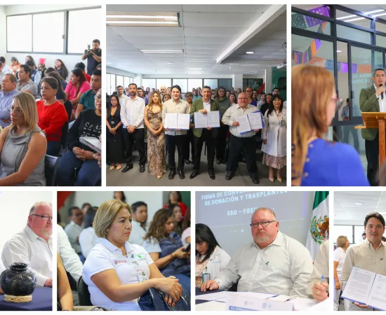 “Firman de convenio entre FGEO y SSO, agiliza procesos legales en donación de órganos para segunda oportunidad a pacientes”: Bernardo Rodríguez Alamilla